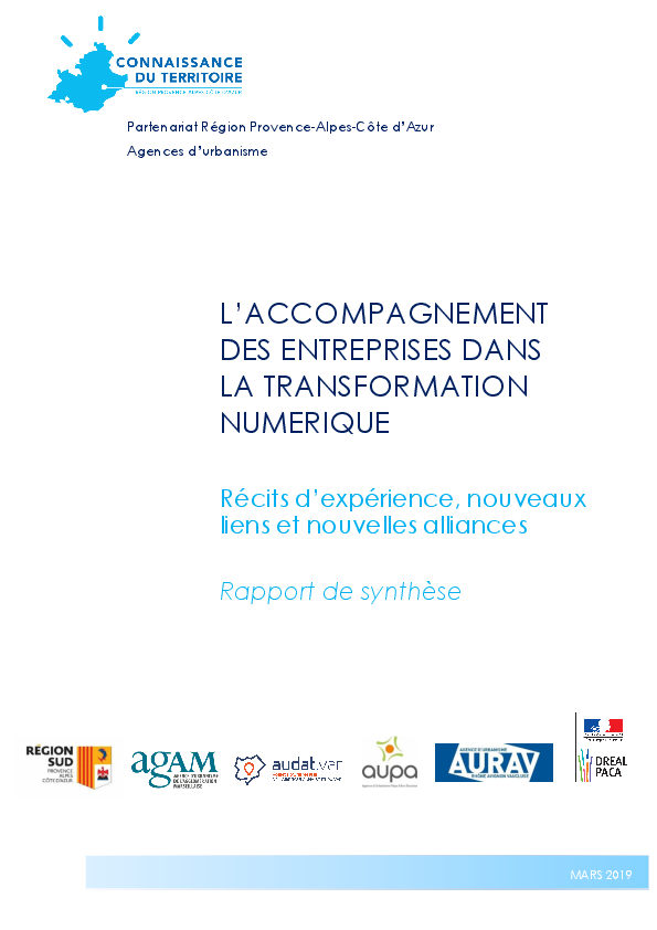 Accompagnement des entreprises dans la transformation numérique - Synthèse